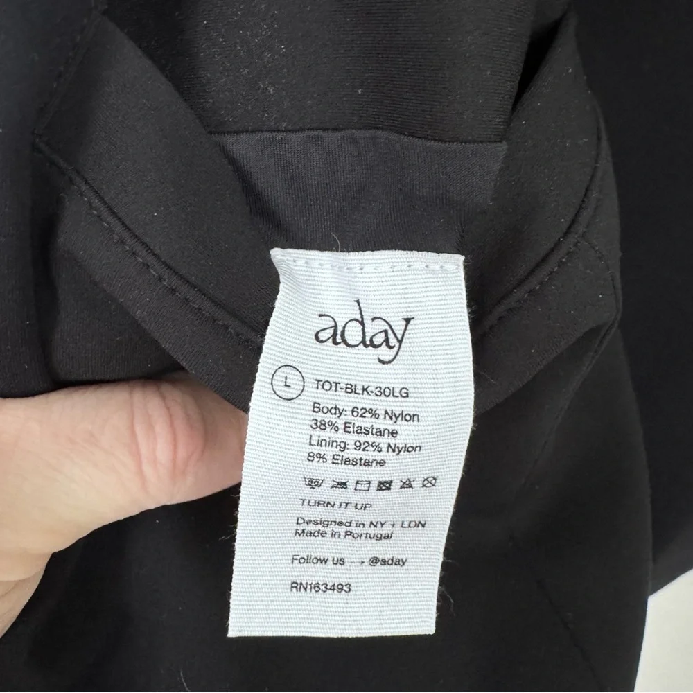 ADAY Turn it Up Blazer in Black size Large